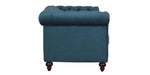 Buy Sofas - Dallas Luxurious Fabric Sofa Seater Teal Green For Home & Office | Living Room Furniture by Furnitech on IKIRU online store