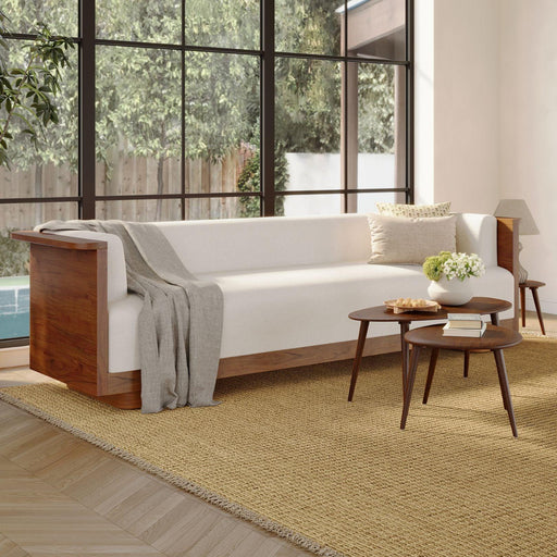 Buy Sofas - Douglas Sofa | Three-Seater Wooden Sofa Set for Living Room by Orange Tree on IKIRU online store