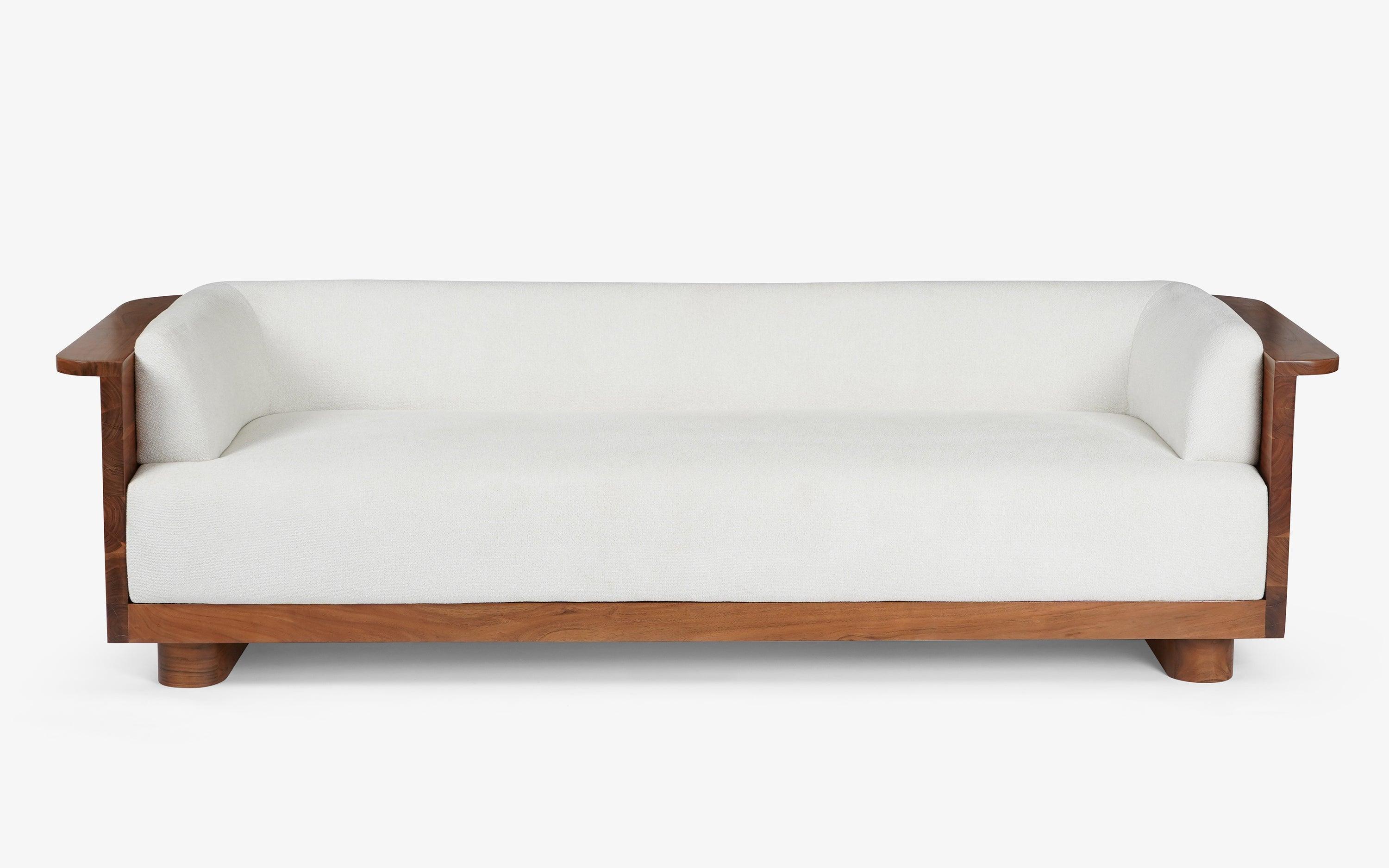 Buy Sofas - Douglas Sofa | Three-Seater Wooden Sofa Set for Living Room by Orange Tree on IKIRU online store