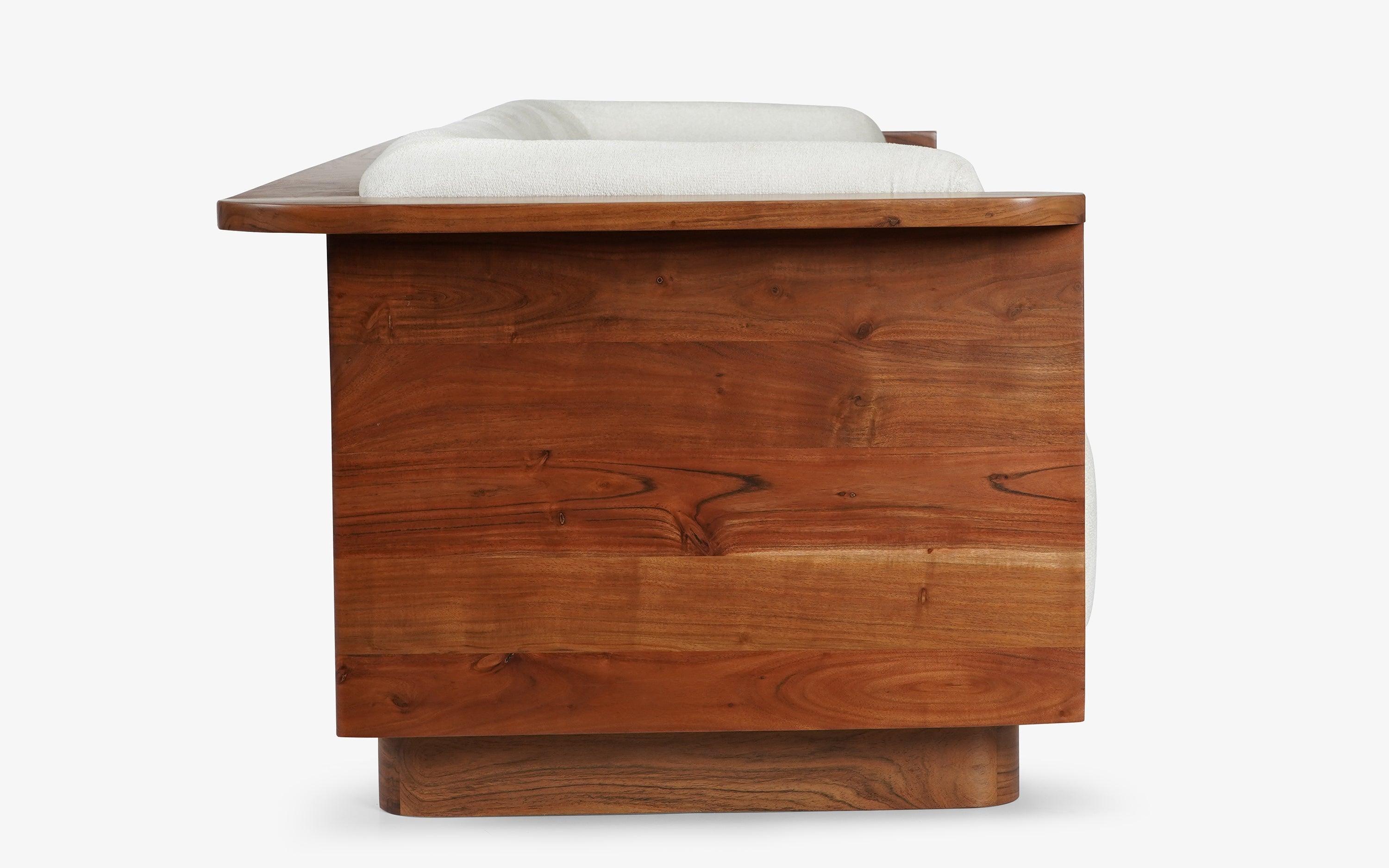 Buy Sofas - Douglas Sofa | Three-Seater Wooden Sofa Set for Living Room by Orange Tree on IKIRU online store