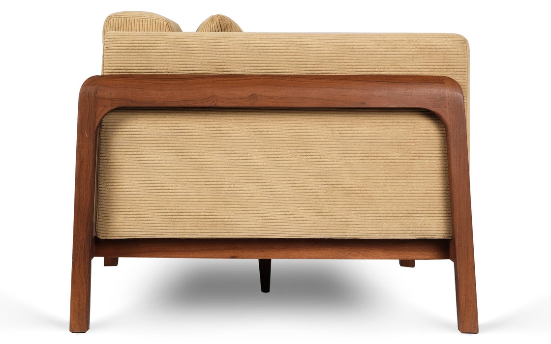 Buy Sofas - Joy Wooden & Upholstery Sofa Seater For Living Room & Bedroom by Orange Tree on IKIRU online store