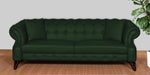 Buy Sofas - Vivaldi Genuine Leather Modern design Fabric sofa In Olive Green Colour by Furnitech on IKIRU online store