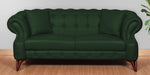 Buy Sofas - Vivaldi Genuine Leather Modern design Fabric sofa In Olive Green Colour by Furnitech on IKIRU online store