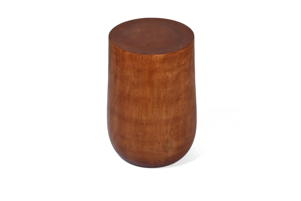 Buy Stool - Wooden Pouf/Stool | Footrest Sitting | Footstool | Side Table | Acacia wood | Round Pouf Multipurpose Ottoman For Living Room, Home & Dressing Room by Unimaple on IKIRU online store