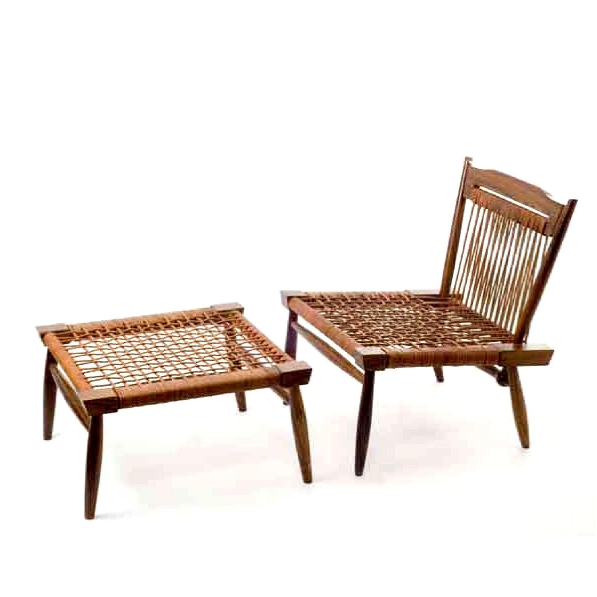 Buy Stools Selective Edition - Leather Strap Foot Stool by Anantaya on IKIRU online store