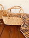 Buy Storage & Organizer - Beautiful Hand Woven Basket With Handle | Fruit Storage & Gifting Hamper Basket by Tesu on IKIRU online store