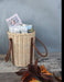 Buy Storage & Organizer - Cinnamon Cylindrical Cane Basket | Portable Laundry Basket by The ASF shop on IKIRU online store