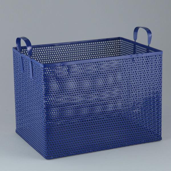 Buy Storage & Organizer - Powder Coated Steel Basket for Home | Laundry Cloth Organizer Bucket by Indecrafts on IKIRU online store