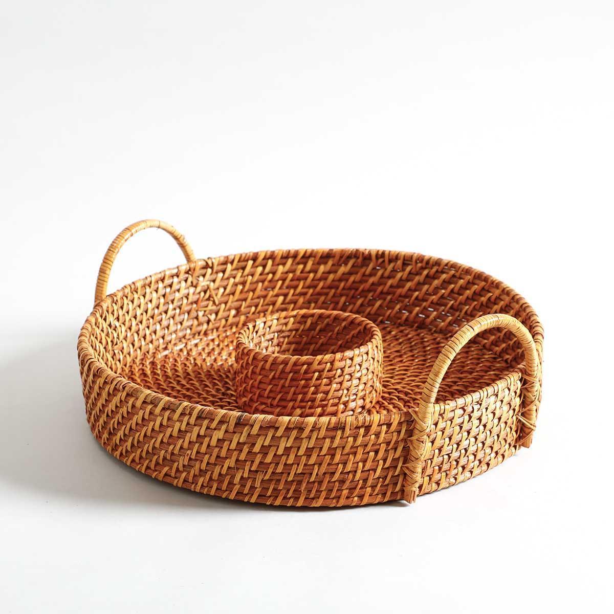 Buy Storage Tray & Basket - Niger Serving Tray by Home4U on IKIRU online store