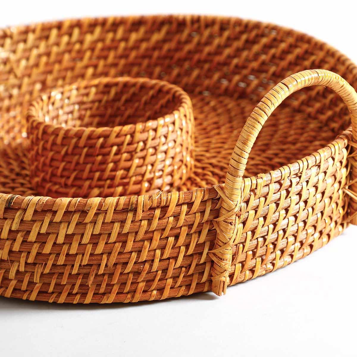 Buy Storage Tray & Basket - Niger Serving Tray by Home4U on IKIRU online store