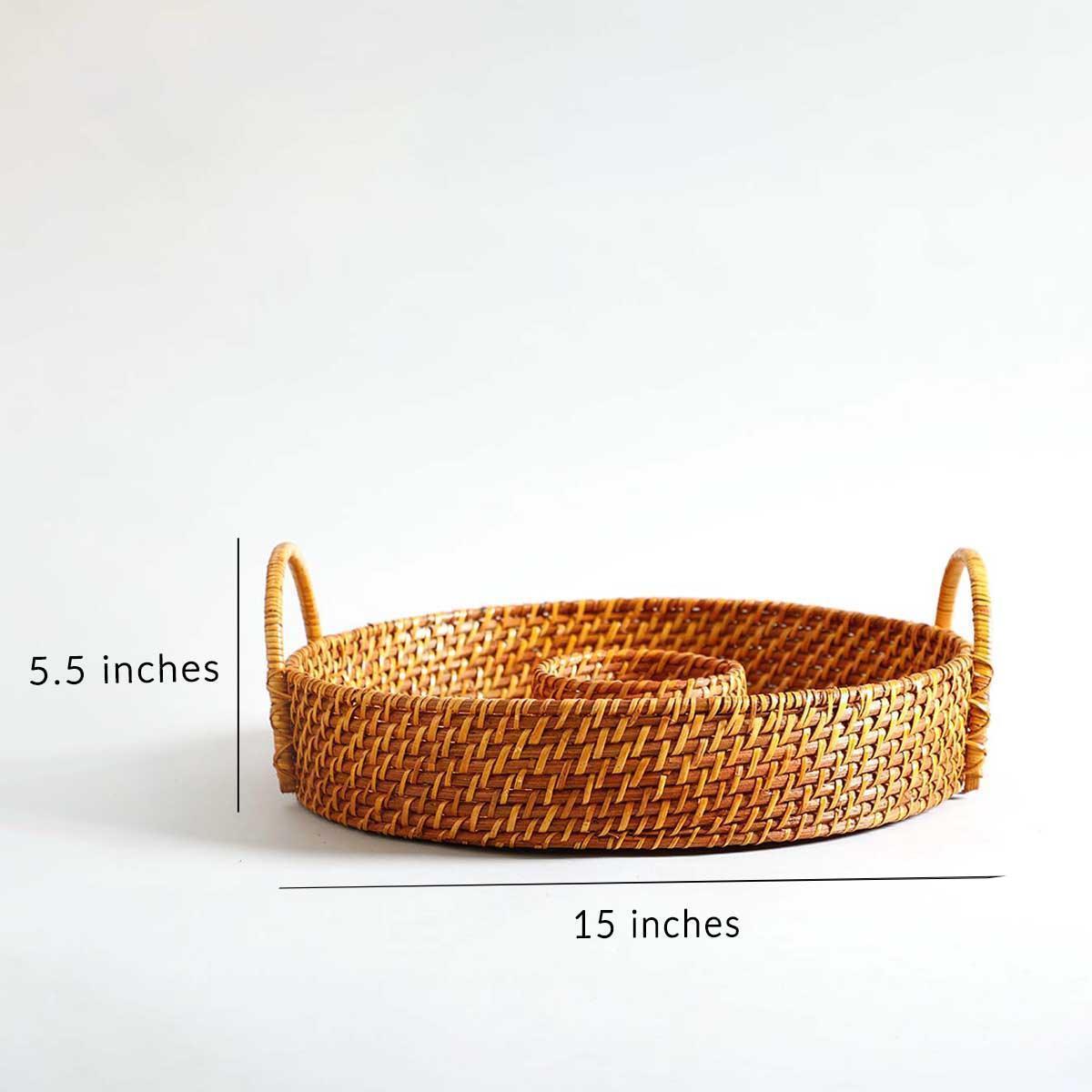 Buy Storage Tray & Basket - Niger Serving Tray by Home4U on IKIRU online store