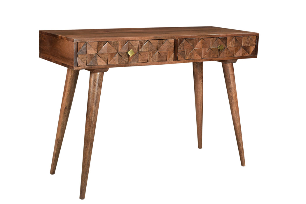 Buy Study Table - Copley Solid Mango Wood Study Table by Deeke Collection on IKIRU online store