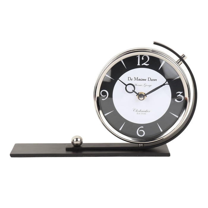 Buy Table Clock - Aleksi 2 | Table Clock for Home Decoration by De Maison Decor on IKIRU online store