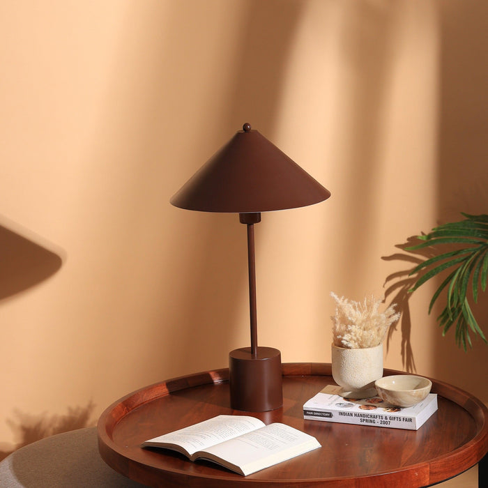 Buy Table lamp - Casa 100 Lampshade For Bedroom | Center Table Lamp by Fig on IKIRU online store