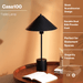 Buy Table lamp - Casa 100 Lampshade For Bedroom | Center Table Lamp by Fig on IKIRU online store