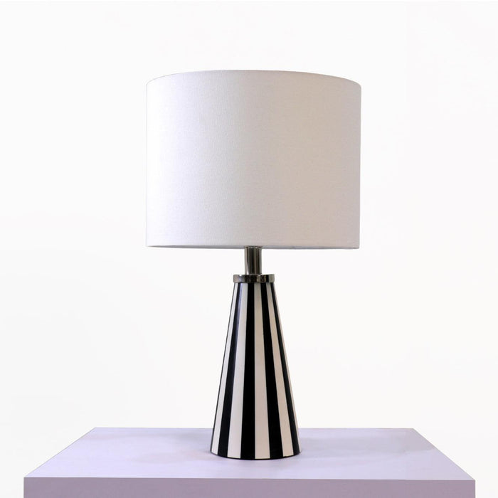 Buy Table lamp - Cleo Resin Table Lamp | Bedside Lampshade by Home Blitz on IKIRU online store