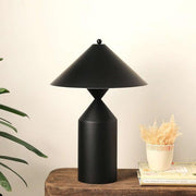 Buy Table lamp - Cone Casa Table Lamp | Black Metal Lamp For Home Decor by Fig on IKIRU online store