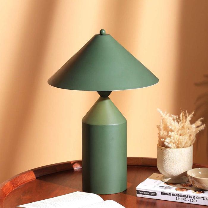 Buy Table lamp - Cone Casa Table Lamp | Black Metal Lamp For Home Decor by Fig on IKIRU online store