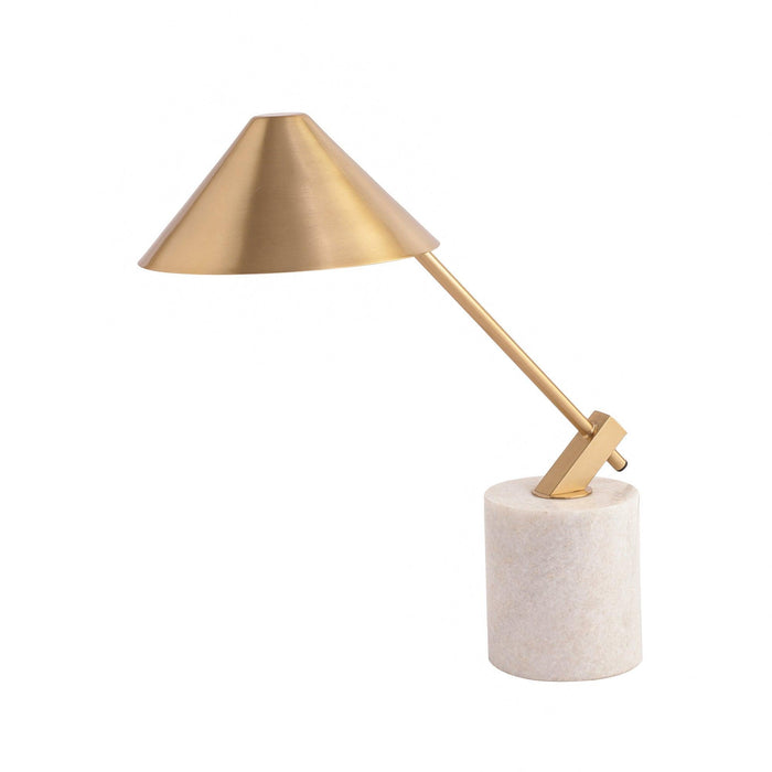 Buy Table lamp - Cone Shade Lamp by De Maison Decor on IKIRU online store