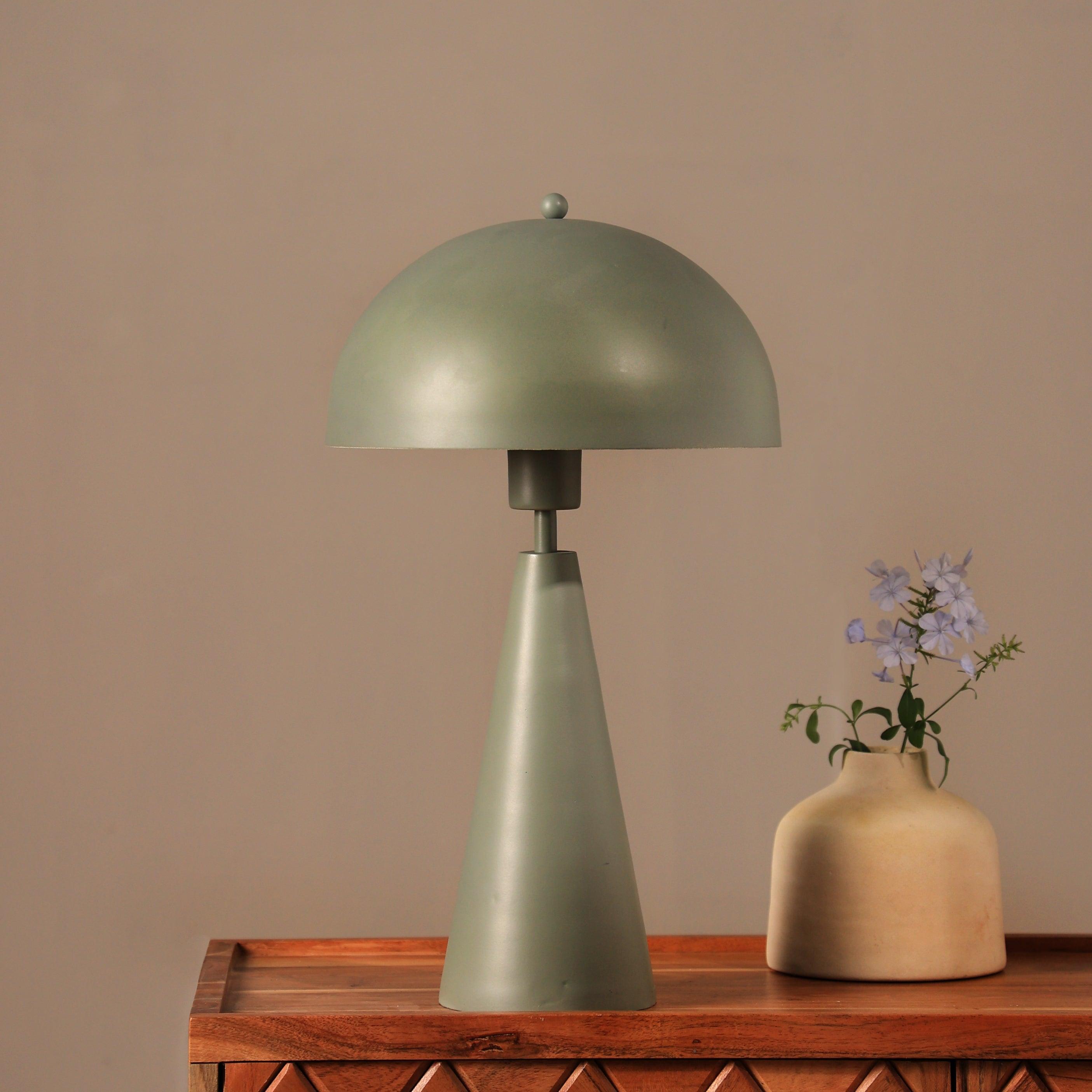 Hoa Sphere Table Lamps | Bedside Lamp with Bulb | Table Decor for Living Room Home