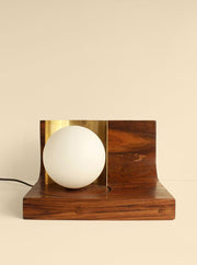 Buy Table lamp - Indu Table Lamp | Fancy Home Decor Lampshade by Studio Indigene on IKIRU online store