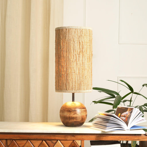 Buy Table lamp - Jute Weave Lamp | Table Lampshade For Living Room by Fig on IKIRU online store