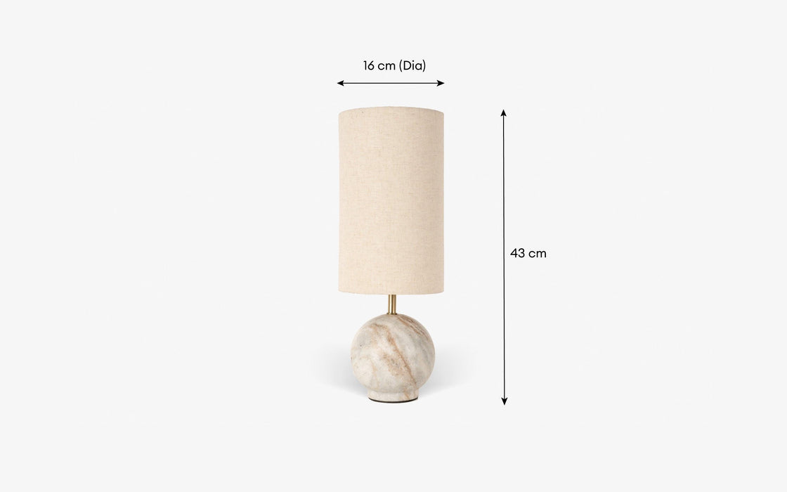 Buy Table lamp - Kai Spherical Table Lamp by Orange Tree on IKIRU online store