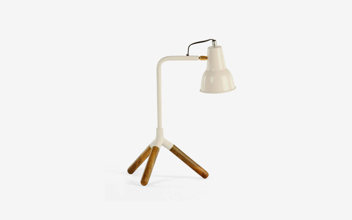 Buy Table lamp - Leaner White Decorative Study Table Lamp For Home & Office by Orange Tree on IKIRU online store