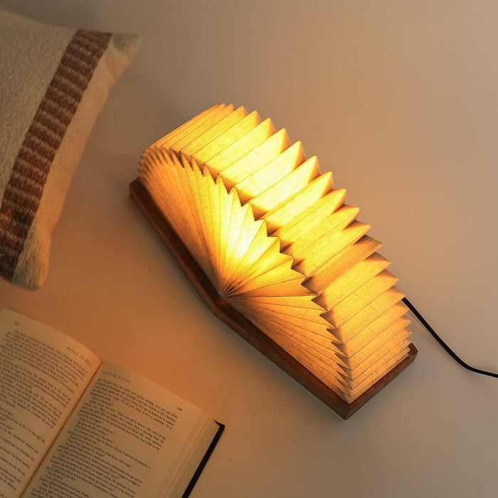 Buy Table lamp - Linen Book Lampshade For Home Decor | Lamp For Study Table by Fig on IKIRU online store
