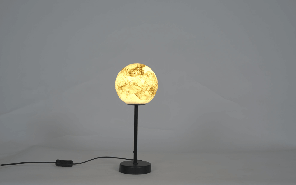 Buy Table lamp - Maribo Decorative Marble Print Table Lamp For Decor & Gifting by Orange Tree on IKIRU online store