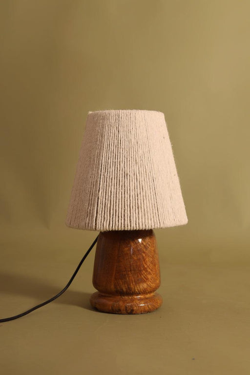 Buy Table lamp - Meraki Table Lamp by Lakkad Shala on IKIRU online store