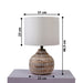 Buy Table lamp - Naybu Round Table Lamp | Bedside Lampshade by Home Blitz on IKIRU online store