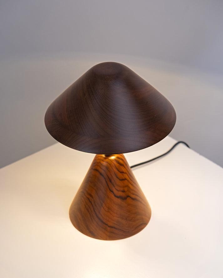 Buy Table lamp - Nuit Table Lamp | Luxury Bedside Lampshade by Studio Indigene on IKIRU online store