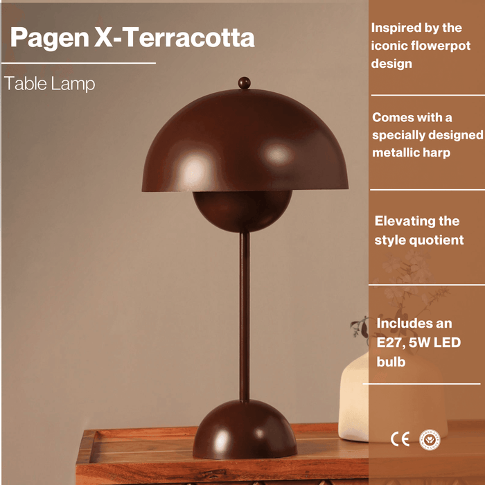 Buy Table lamp - Pagen X lamp | Table Lampshade for Living Room by Fig on IKIRU online store