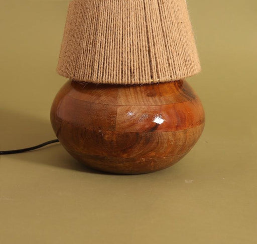 Buy Table lamp - Rhino Table Lamp by Lakkad Shala on IKIRU online store