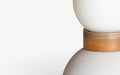 Buy Table lamp - Steve Table Lamp | Wood Bedside Lampshade For Bedroom Decor by Orange Tree on IKIRU online store