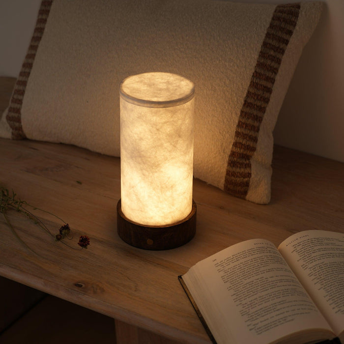 Buy Table lamp - Synthetic Magnus Touch Sensor Lampshade | Centre Table Lamp by Fig on IKIRU online store