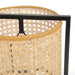 Buy Table lamp - Twig Rattan & Black Metal Table Lamp For Bedroom & Office by Home4U on IKIRU online store