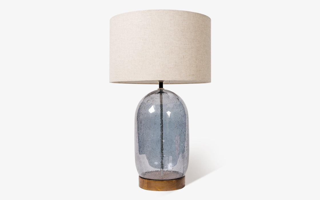 Buy Table lamp - Vibhu Table Lamp For Home Decor | Glass Bed Lampshed by Orange Tree on IKIRU online store