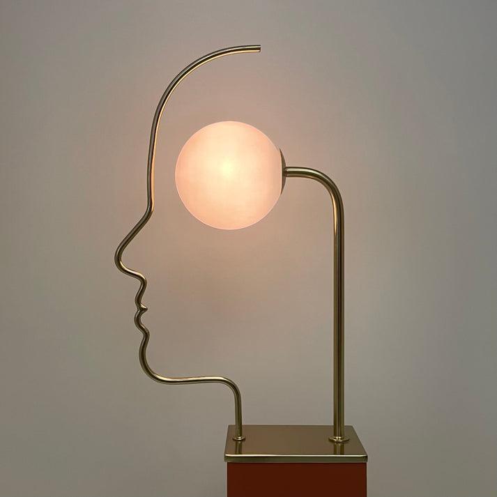 Buy Table Lamps Selective Edition - Face Lamp For Home Decor | Floor Lamp For Living Room by Objects In Space on IKIRU online store