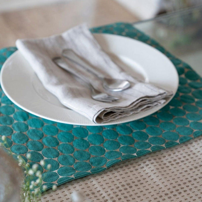 Buy Table Mats - Sphere Table Mats For Kitchen | Dining Table Cloths by Onset Homes on IKIRU online store