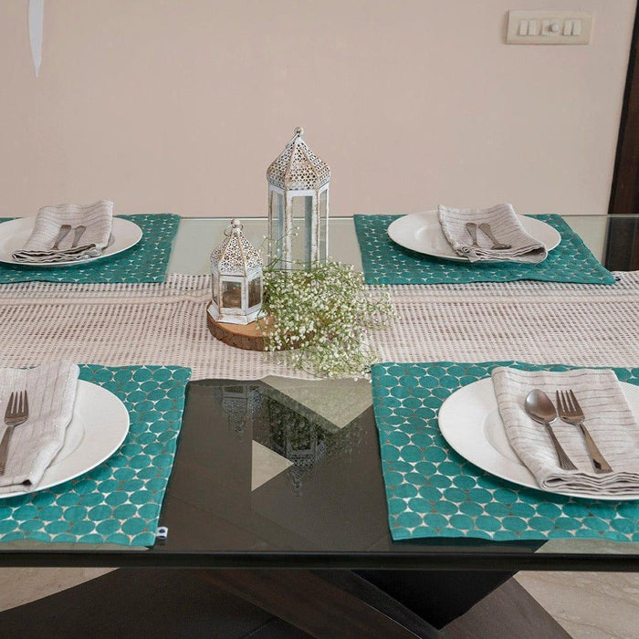 Buy Table Mats - Sphere Table Mats For Kitchen | Dining Table Cloths by Onset Homes on IKIRU online store