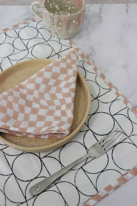 Buy Table Napkin - Sustainable Table Linen l Cotton Table Napkin by Kaha'ni Living on IKIRU online store