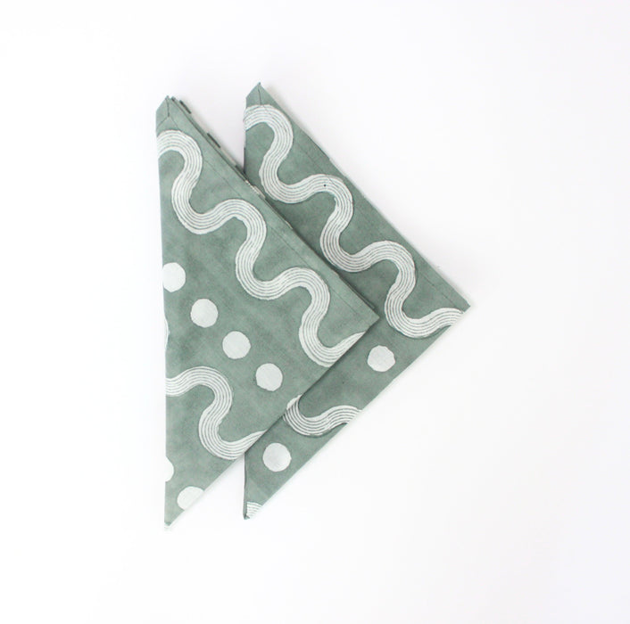 Buy Table Napkin - Sustainable Table Linen l Cotton Table Napkin by Kaha'ni Living on IKIRU online store