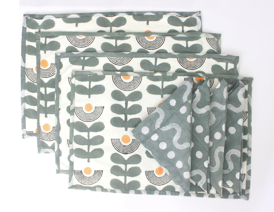 Buy Table Napkin - Sustainable Table Linen Set l Placemats & Napkin by Kaha'ni Living on IKIRU online store