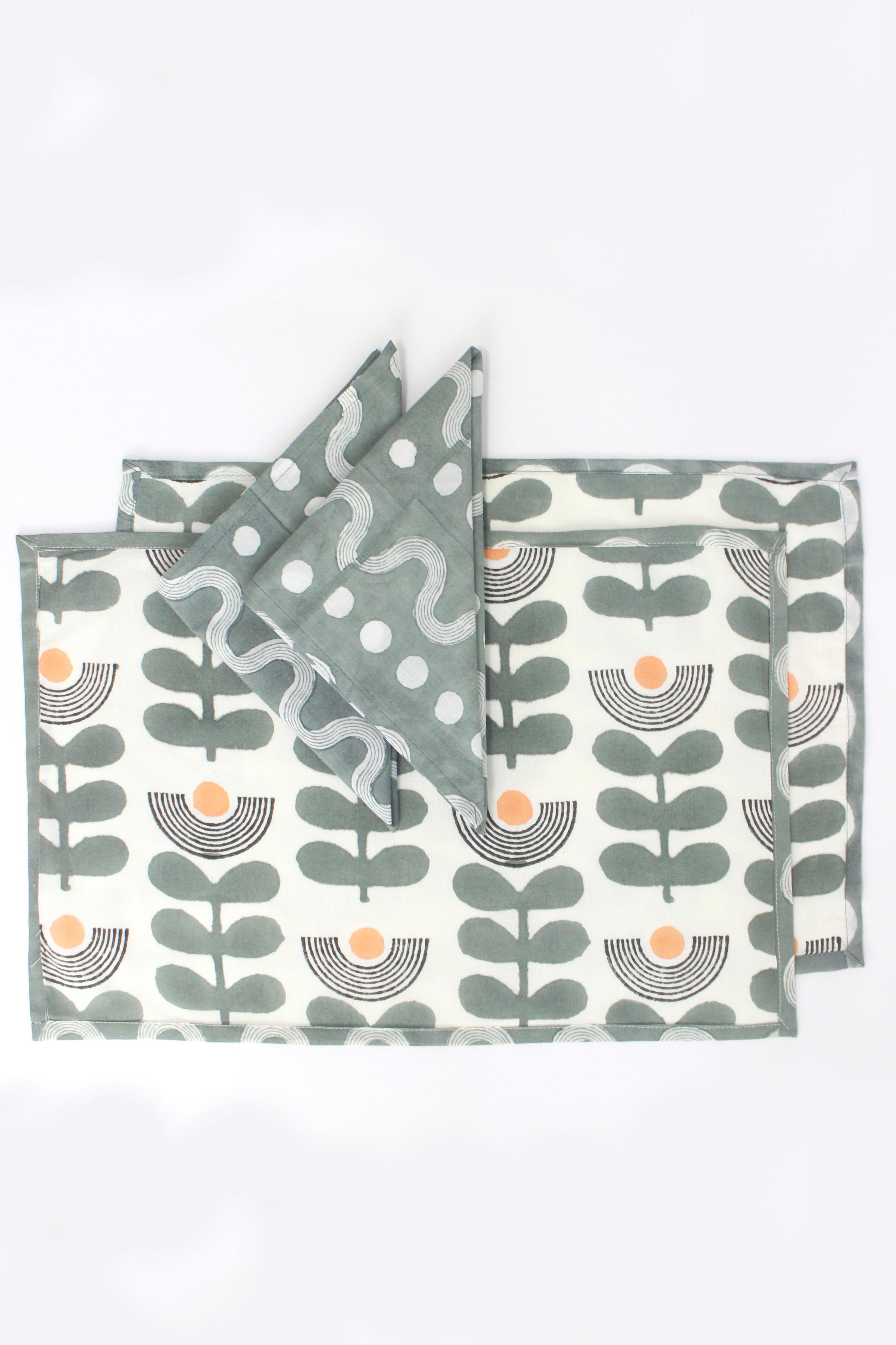 Buy Table Napkin - Sustainable Table Linen Set l Placemats & Napkin by Kaha'ni Living on IKIRU online store