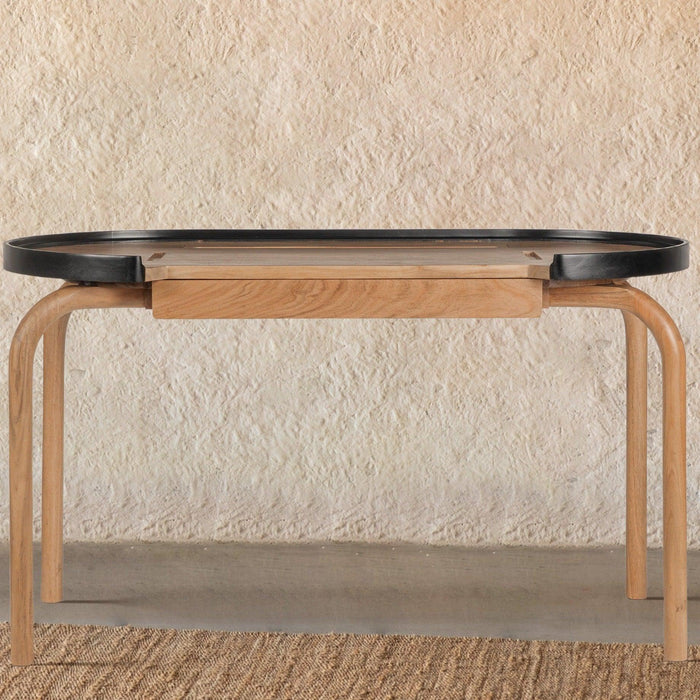 Buy Tables Selective Edition - Andaman Teressa Wooden Study Table | Desk for Living Room by Orange Tree on IKIRU online store