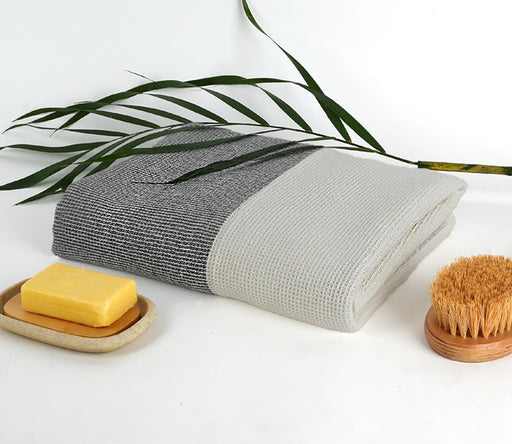 Buy Towels - Bamboo Waffle Bath Towel for Washroom Pack of 1 | Cloth Rag Napkin by Doctor Towels on IKIRU online store