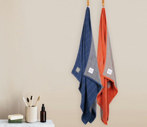 Buy Towels - Banana Double Cloth Bath Towel for Washroom Pack of 2 | Cloth Rag by Doctor Towels on IKIRU online store