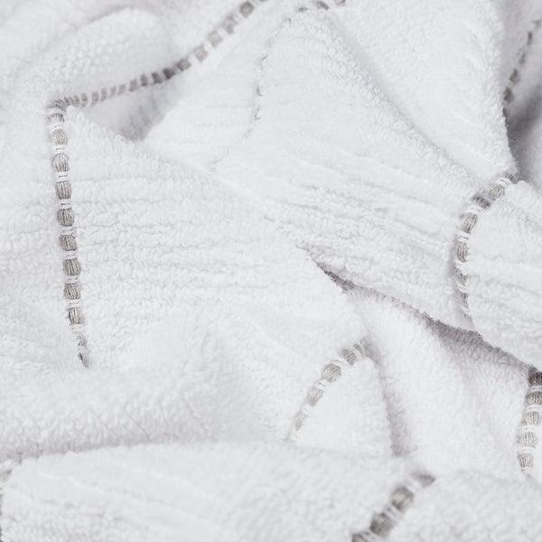 Buy Towels - White Super Soft Quick Dry Cotton Towel Set With Tassels For Bath & Gifting by Houmn on IKIRU online store